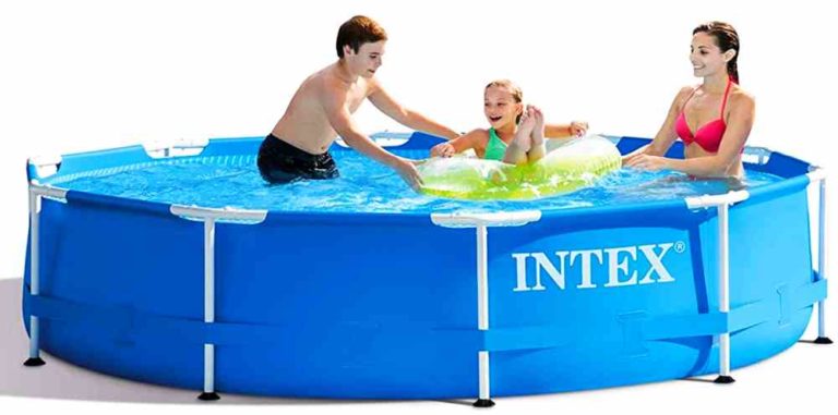 Intex Metal Frame Pool im Test Runder Stahlrahmenpool in 2 Größen
