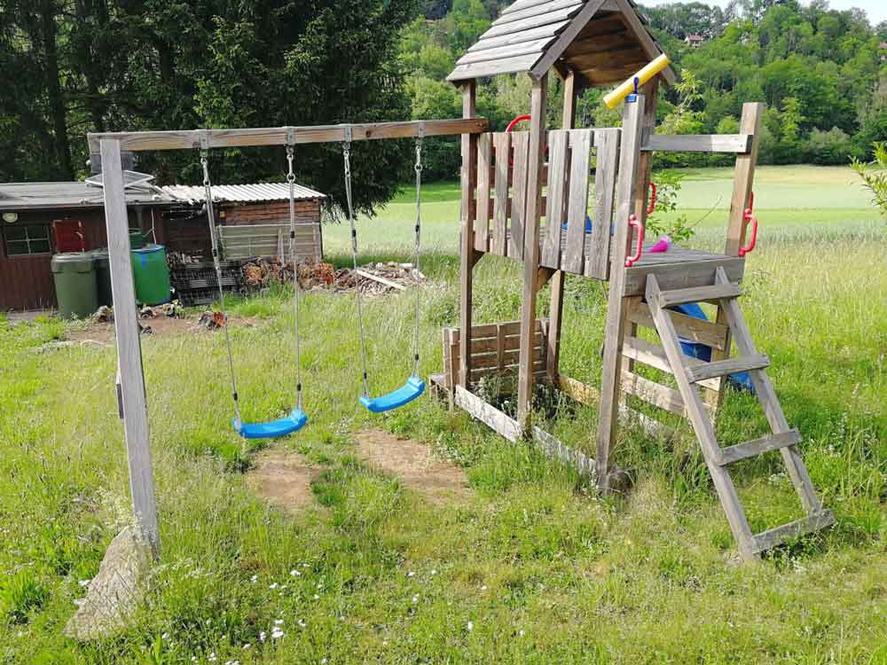 Holz Spielturm